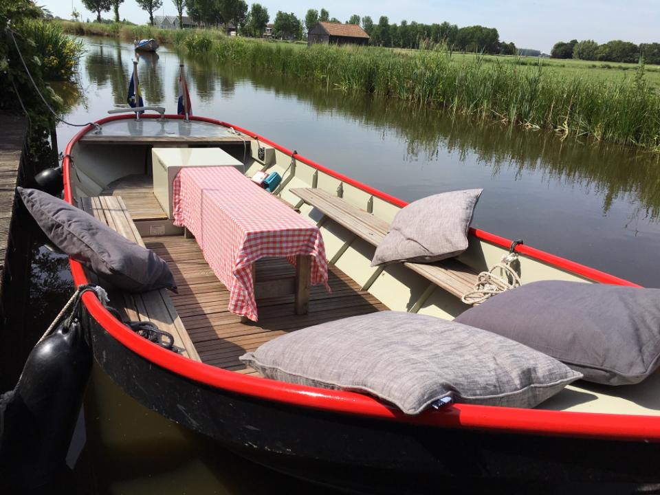Bootje met kussens